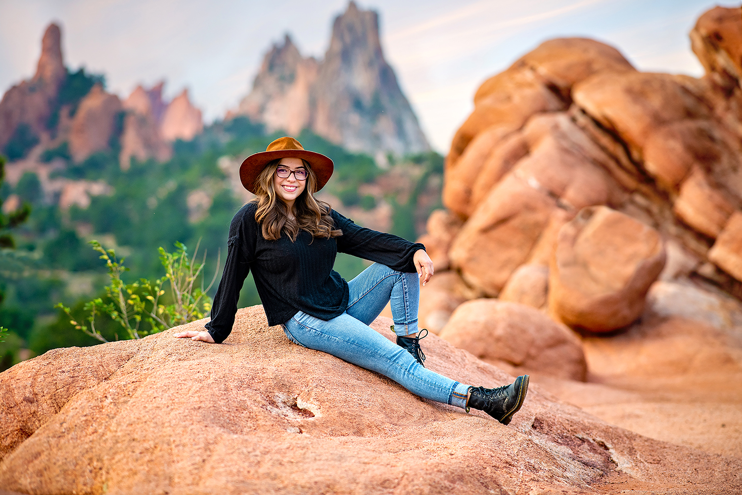 Best Places To Take Senior Portraits In Colorado Springs Maria
